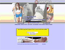 Tablet Screenshot of gimpgirls.com